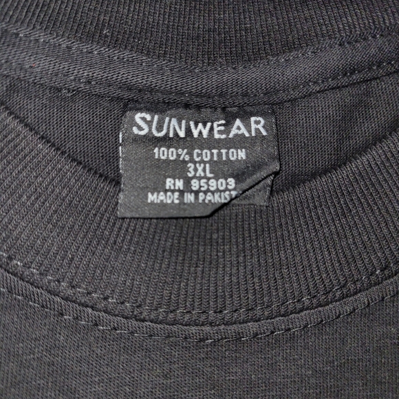 2 New Black T Shirts 3XL - Picture 2 of 2